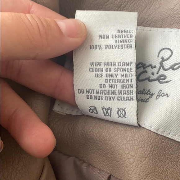 American rag leather jacket - Picture 3 of 4